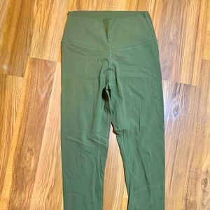 olive green leggings (lulu align DUPE)